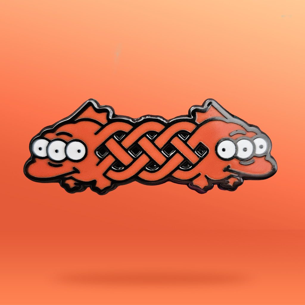Blinky Enamel Pin