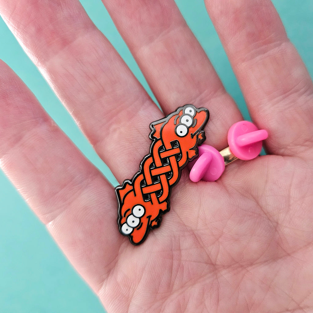 Blinky Enamel Pin