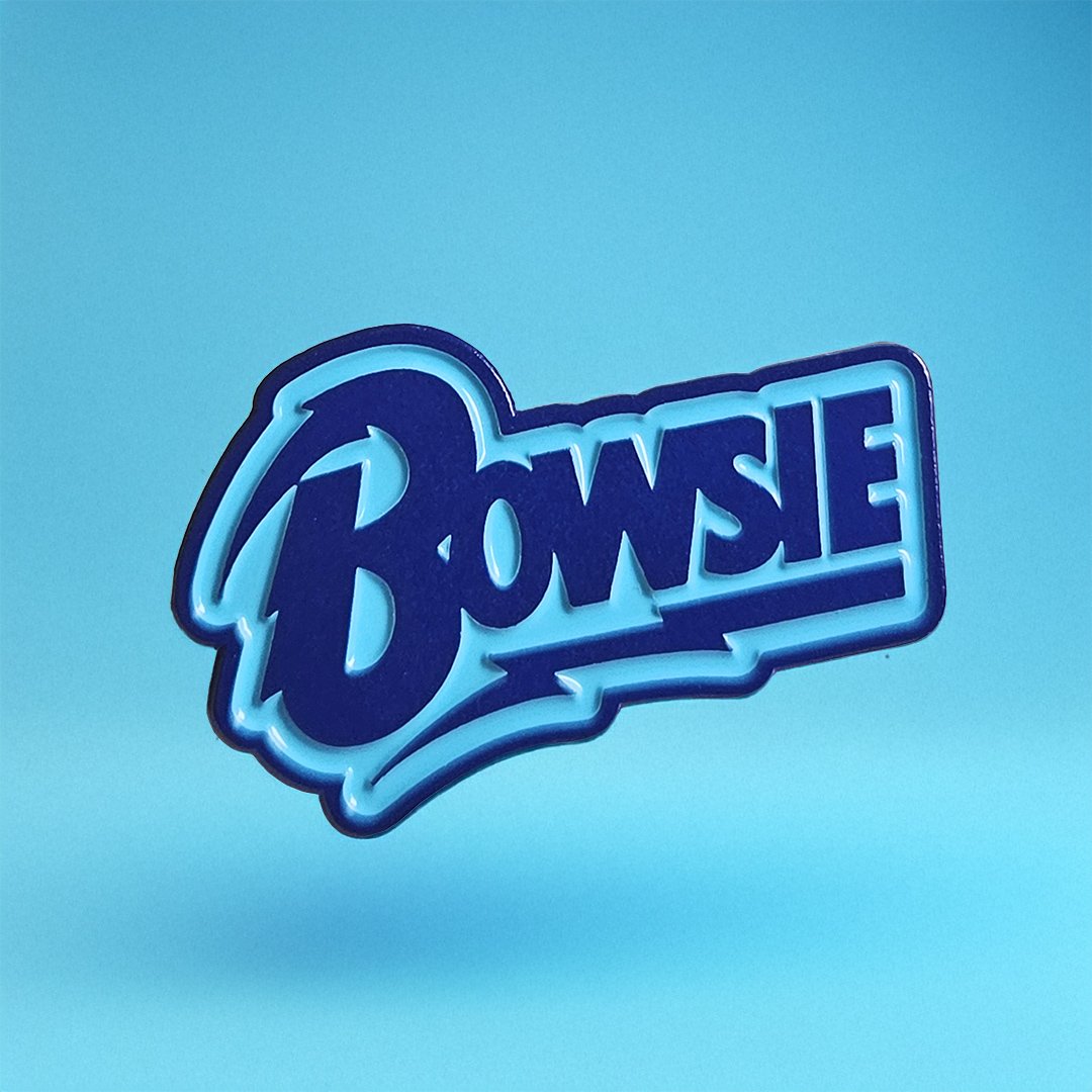 Bowsie logo on a blue gradient background
