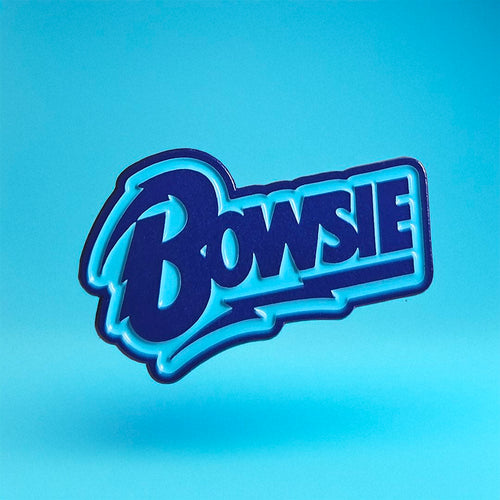 Bowsie logo on a blue gradient background