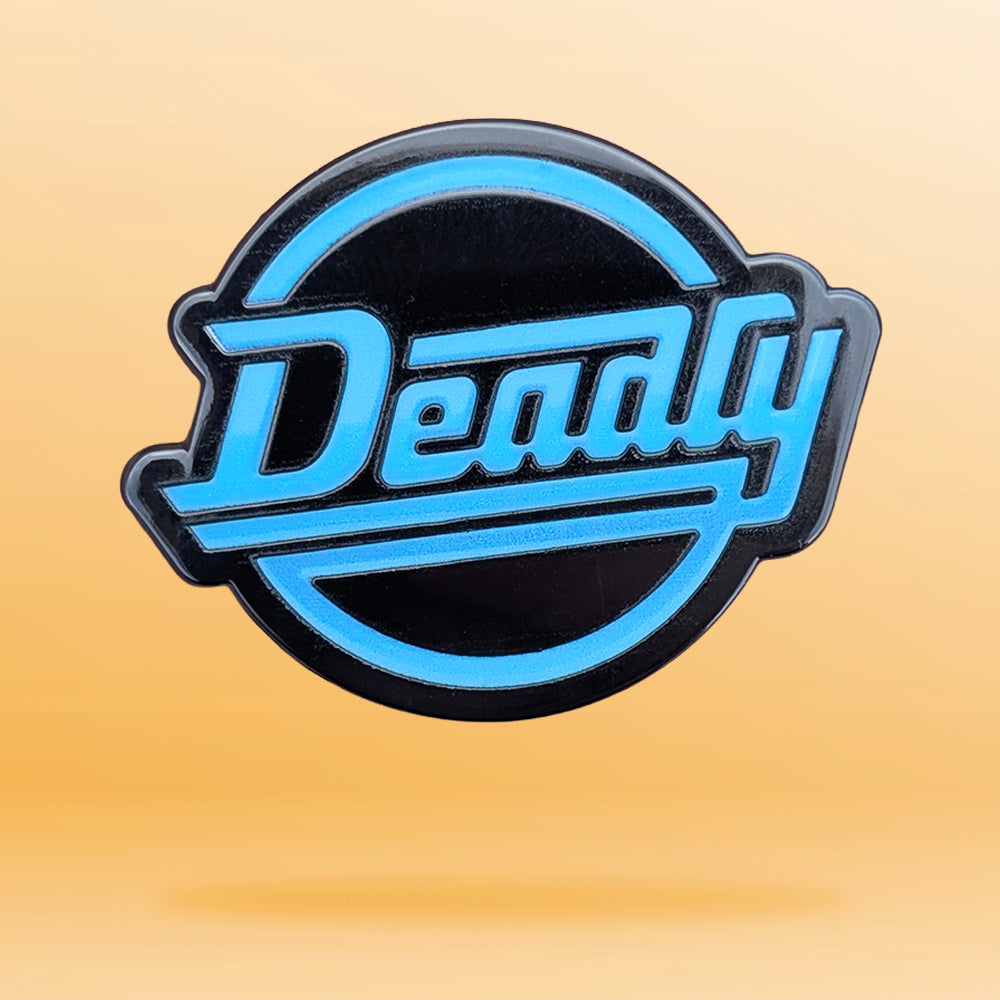 The Deadly Strokes Logo Pin