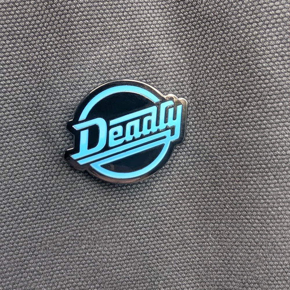 The Deadly Strokes Logo Pin