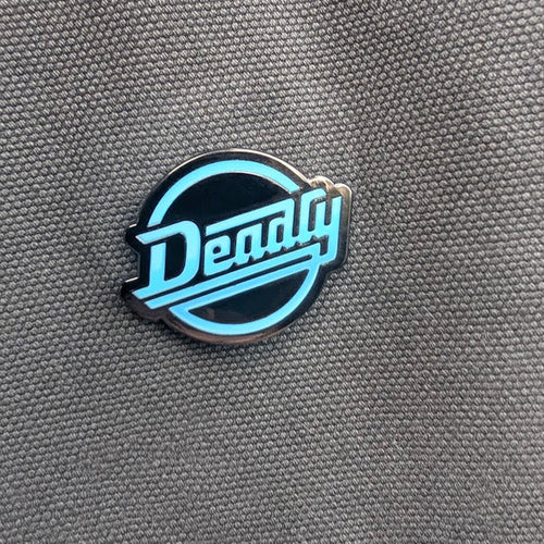 The Deadly Strokes Logo Pin