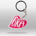 Grá PVC Keyring