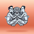 Lenny & Karl: Book of Kells Pin