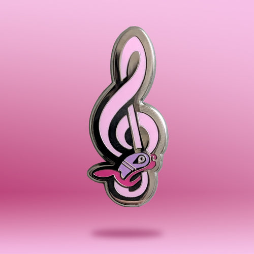 Celtic Treble Clef Pin