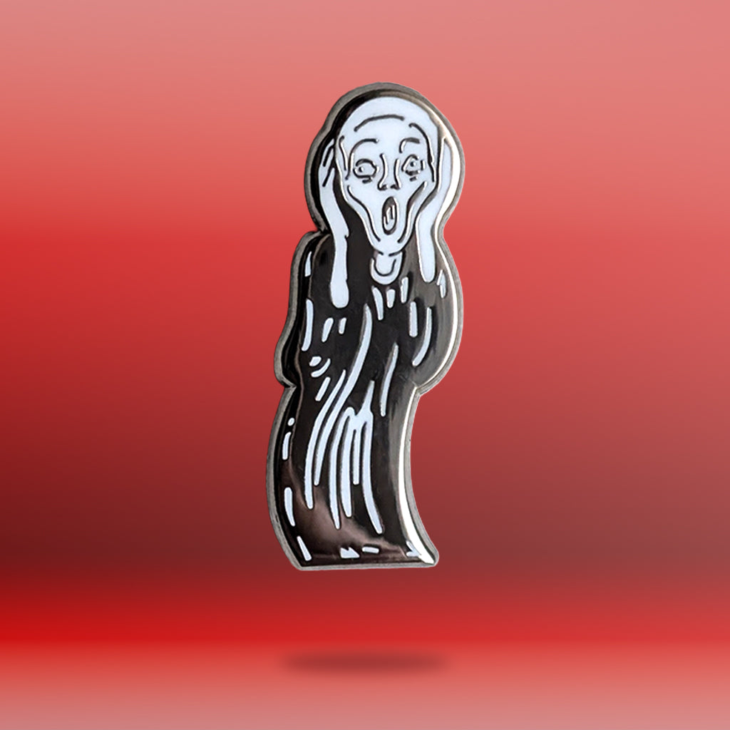 Scream Guy Pin
