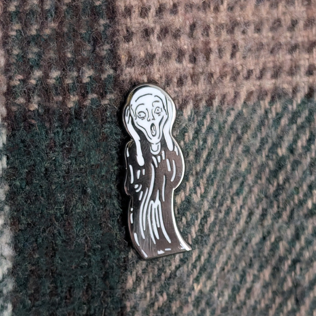 Scream Guy Pin