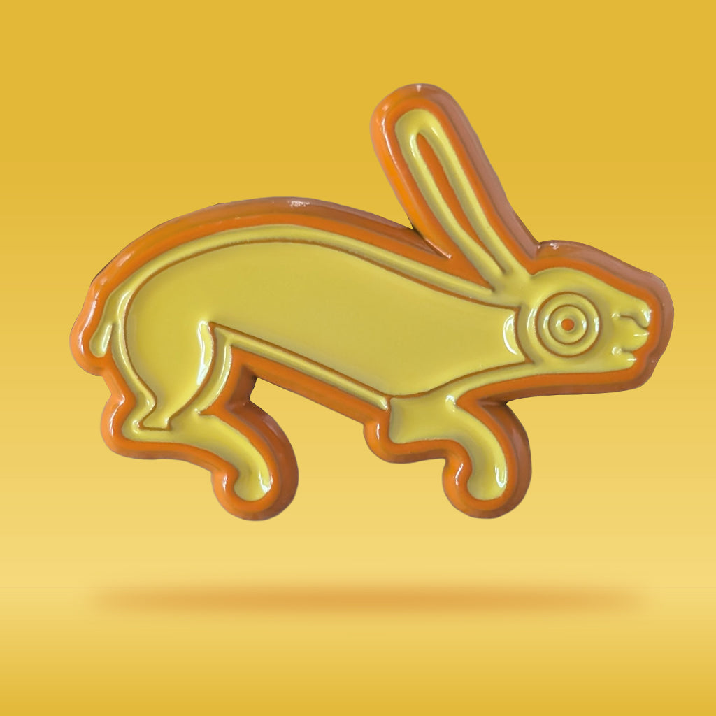 Hare Soft Enamel Pin