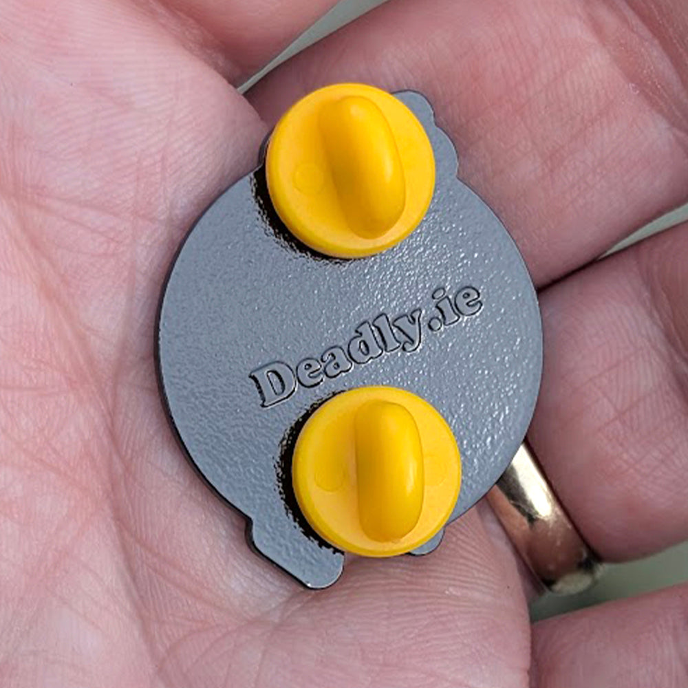 The Deadly Strokes Logo Pin