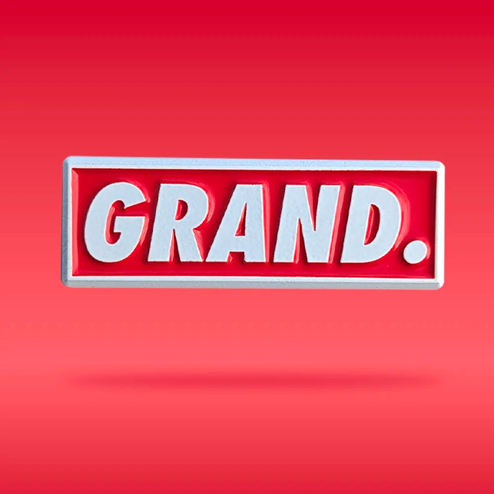 Grand. Enamel Pin