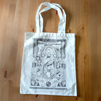 Simpsons Book of Kells Tote