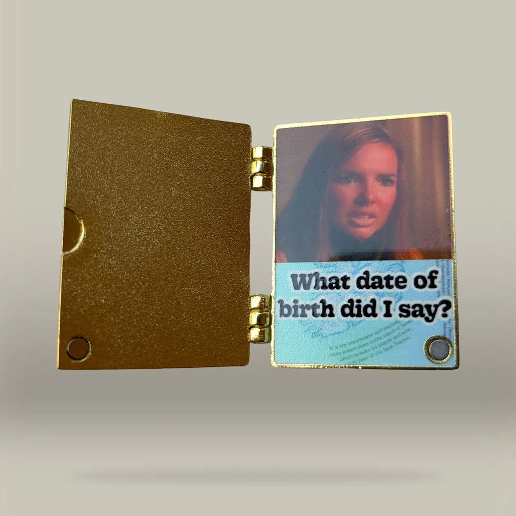 Nadine Coyle’s Passport Pin
