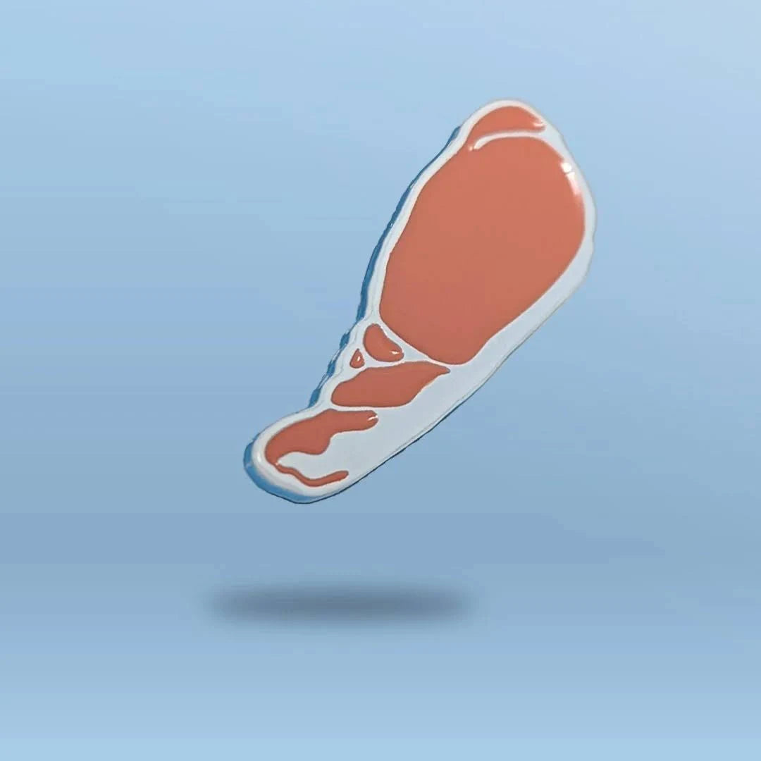 Rasher Enamel Pin